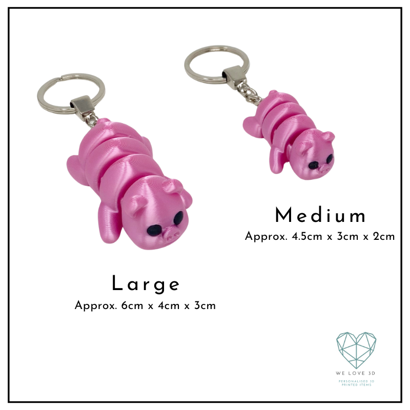 Pig Fidget Keyring