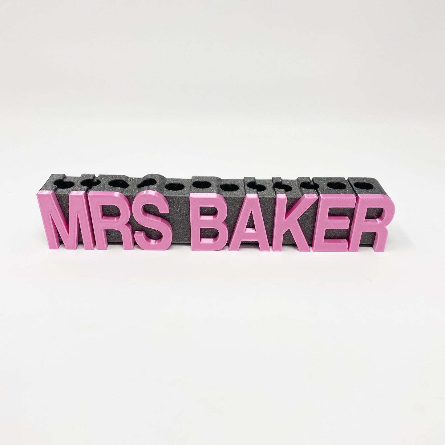 Multicolour Personalised Pen Pot