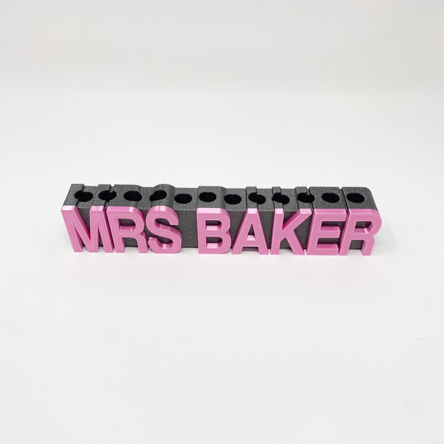 Multicolour Personalised Pen Pot