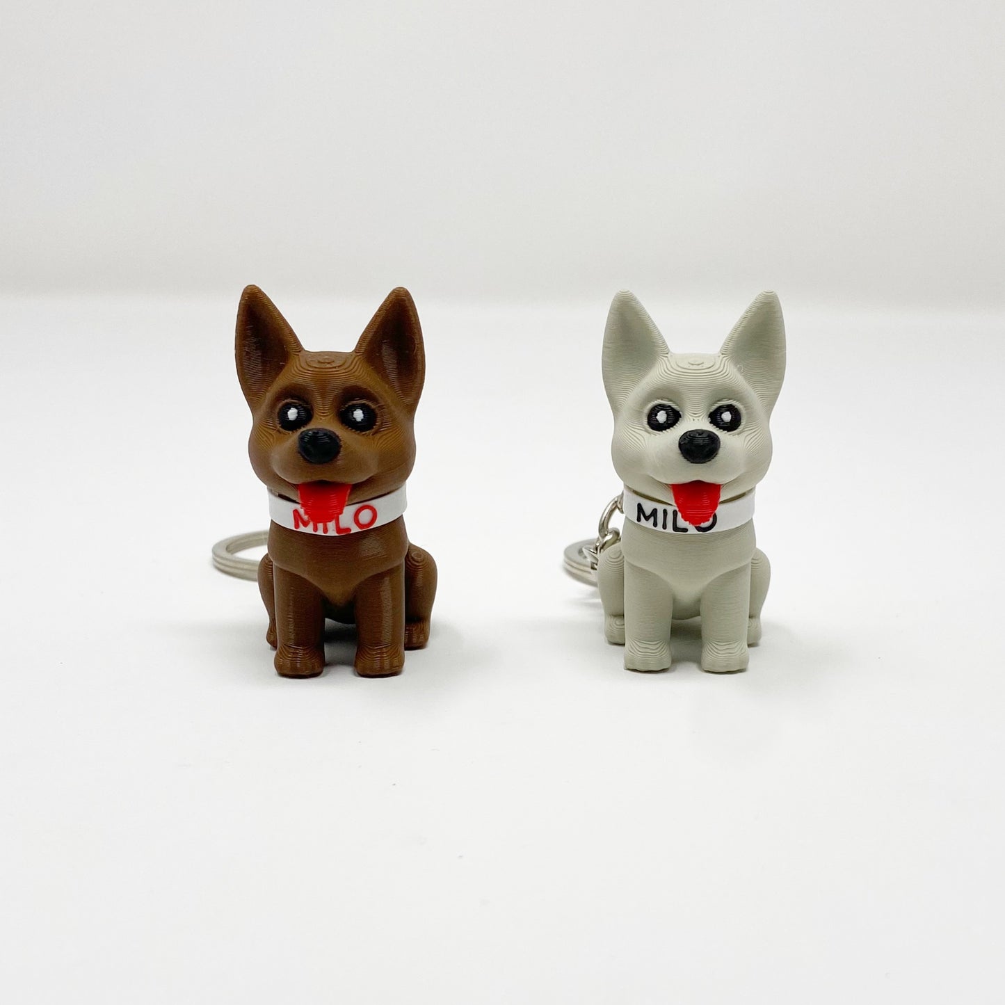 Personalised Dog Keyring, Dog Name Keyring, Pet Memorial Keyring, Personlaised Dog Collar Keyring, Dog Lover Gift, Shepherd Dog Keychain