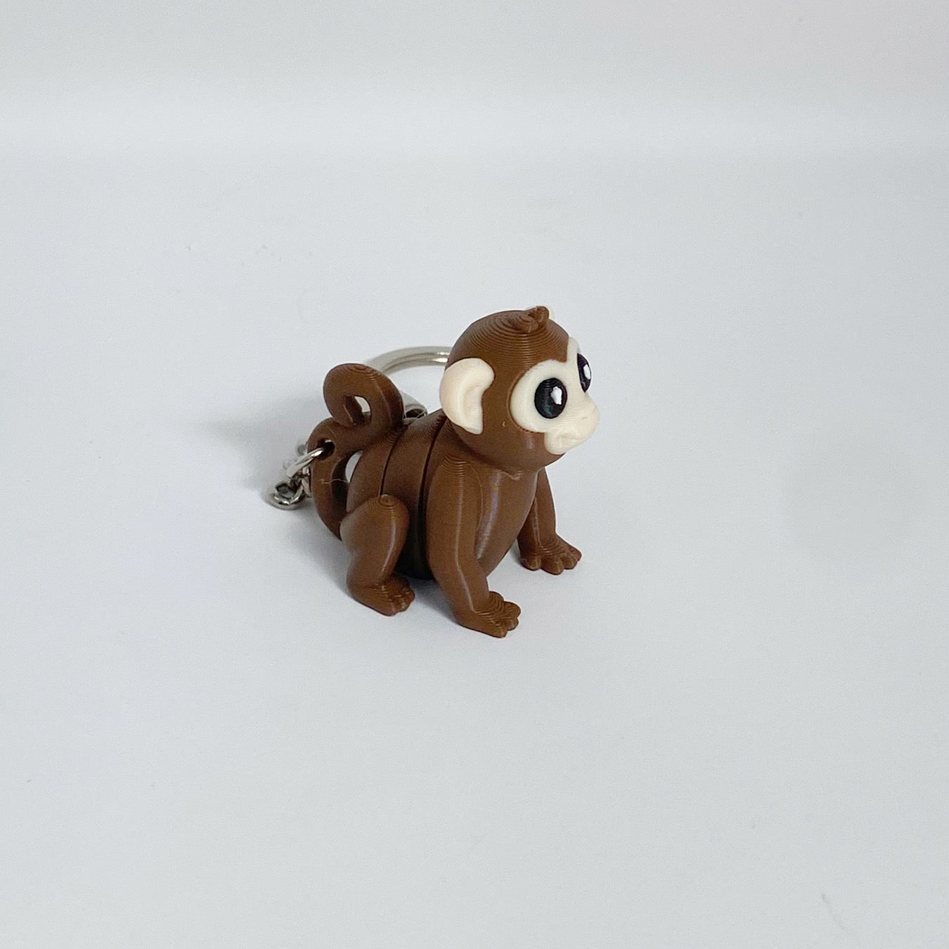 Monkey Fidget Keyring, Sensory Monkey Keyring