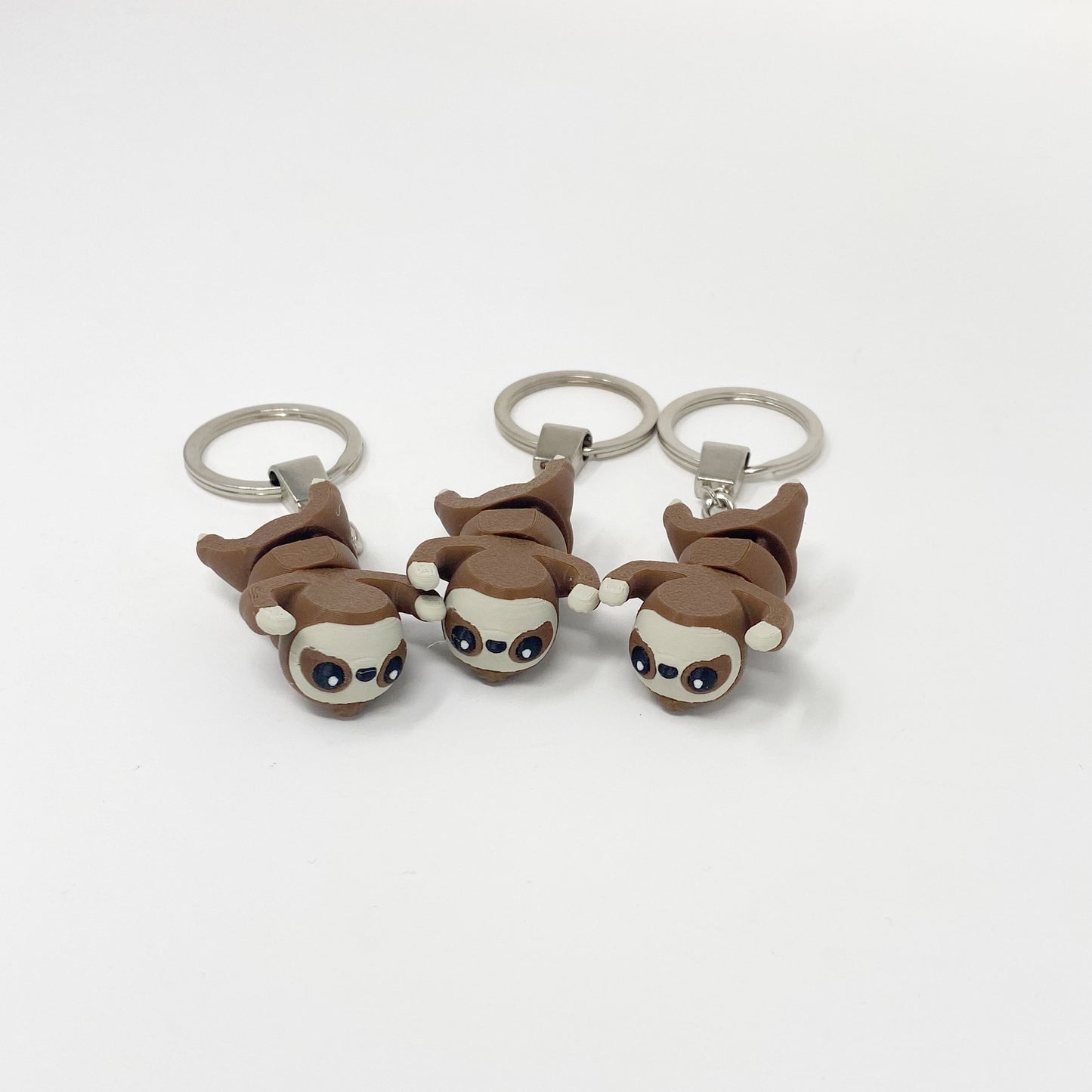 Sloth Fidget Keyring, Sensory Sloth Keyring