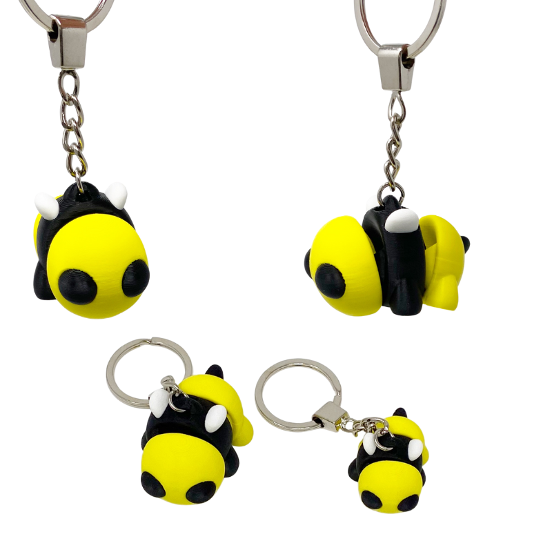Bee Fidget Keyring