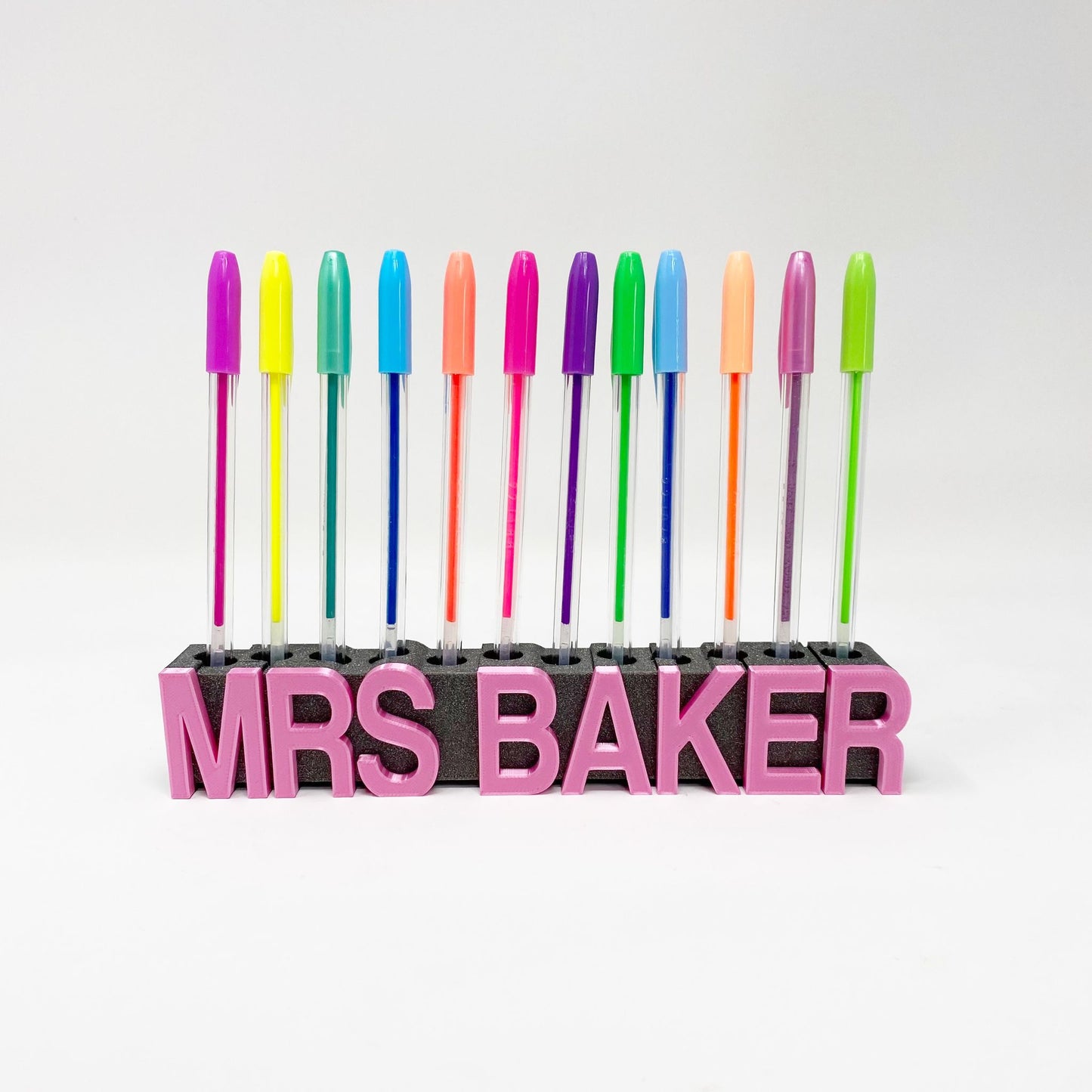 Multicolour Personalised Pen Pot