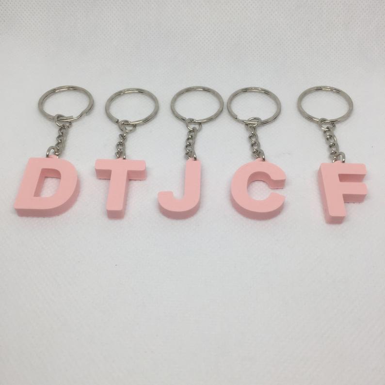 Bulk Order Personalised Initial Keyrings