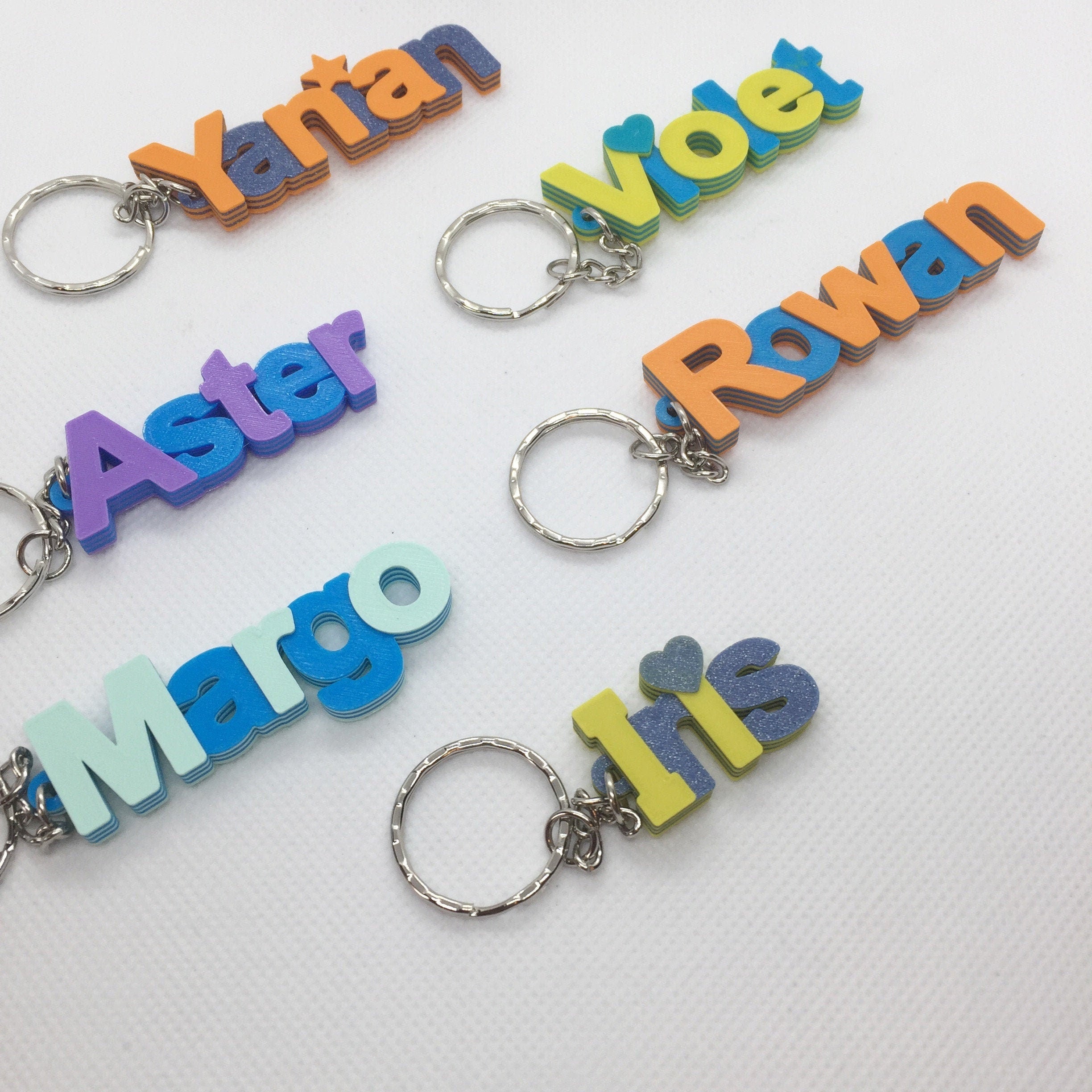 Bulk Order Personalised Keyrings