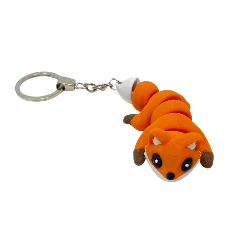 Animal Keyring, Sensory toy keyring, fidget toy keyring, cute animal toy keyring