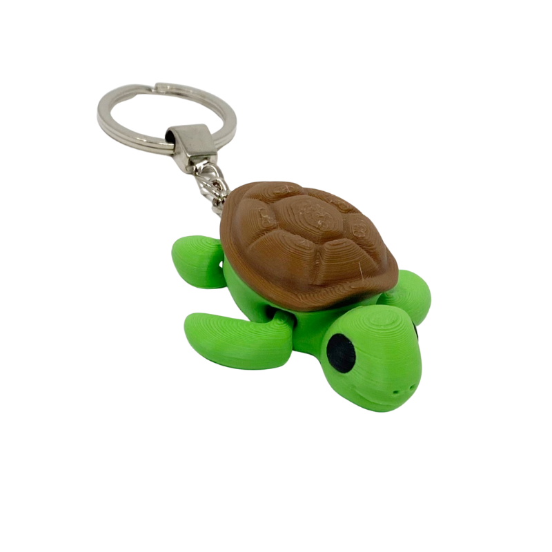 Turtle Fidget Keyring