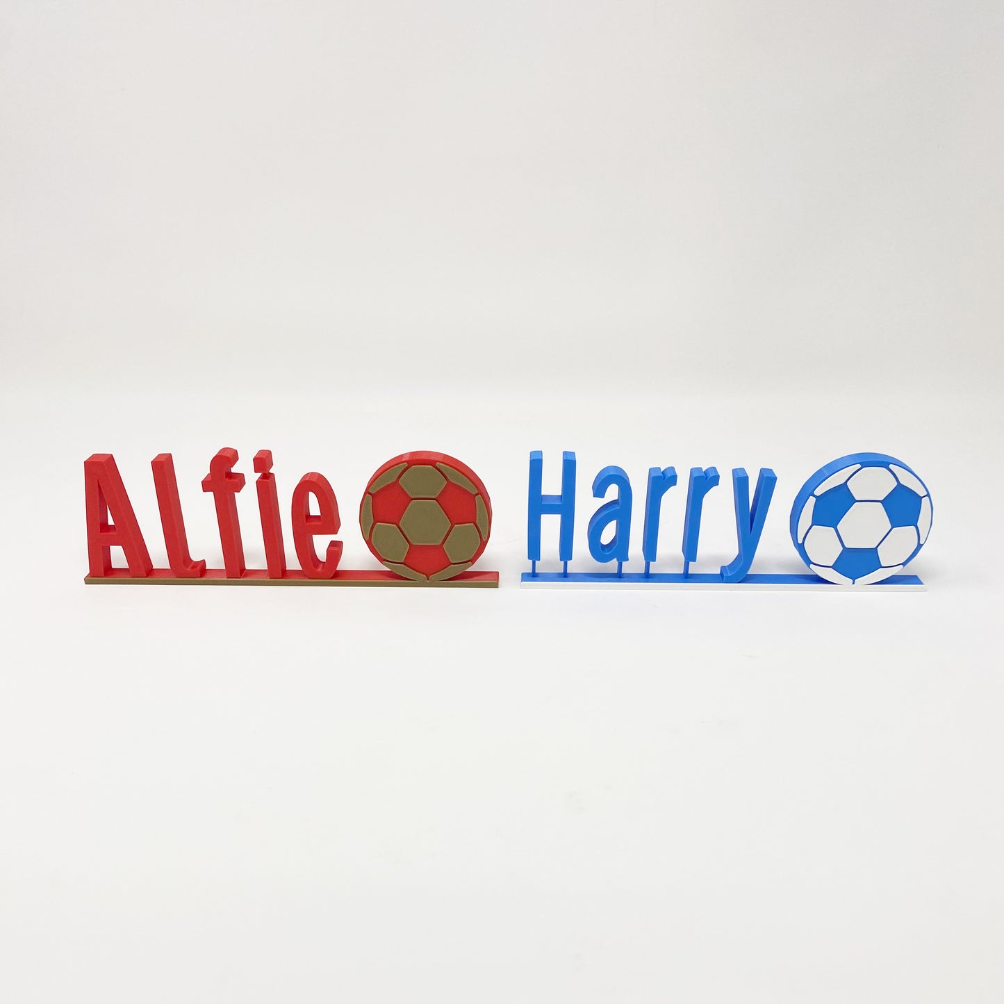 Personalised Football Desk Name Plate