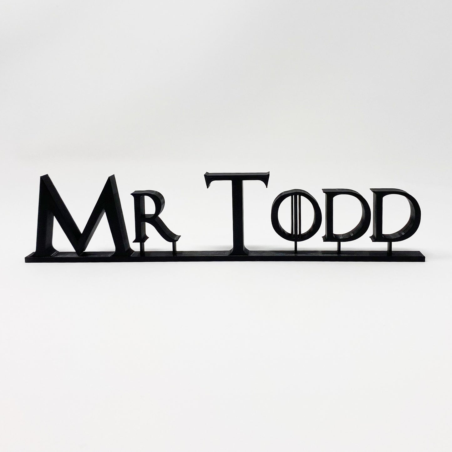 Personalised Desk Name Plate