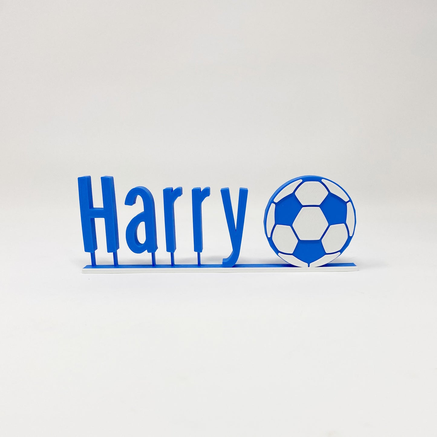 Personalised Football Desk Name Plate