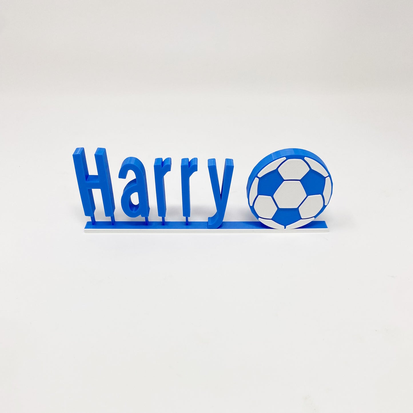 Personalised Football Desk Name Plate