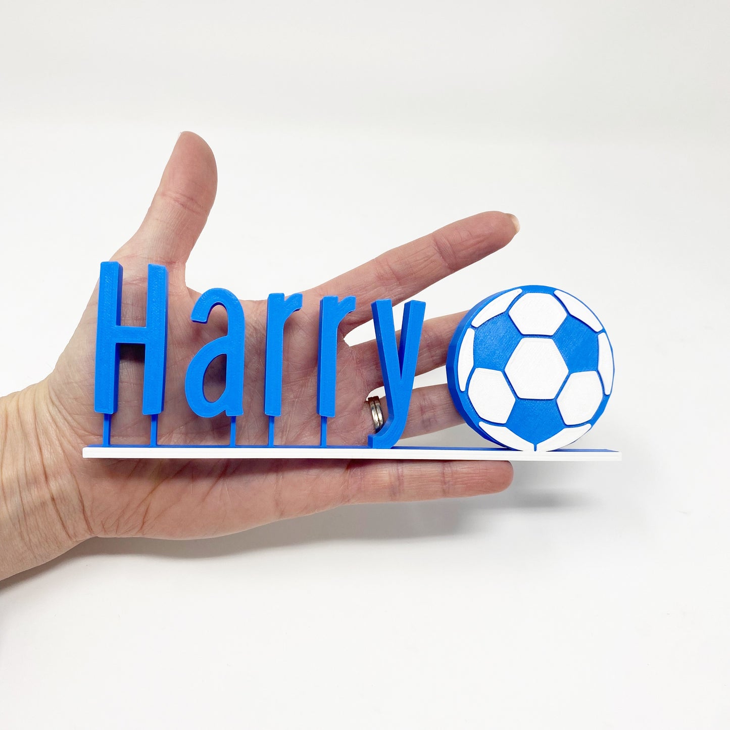 Personalised Football Desk Name Plate