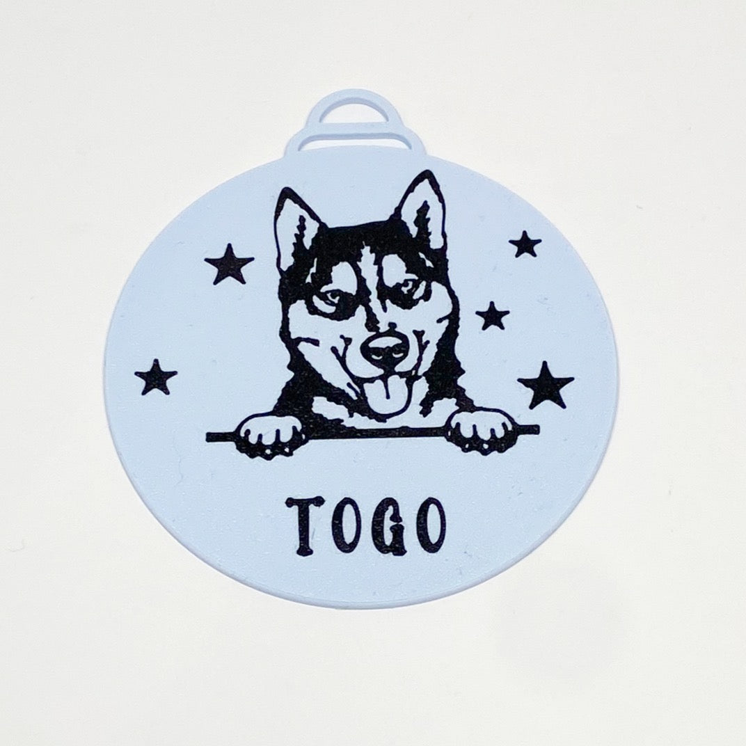 Personalised Dog Christmas Ornament, Pet Christmas decoration