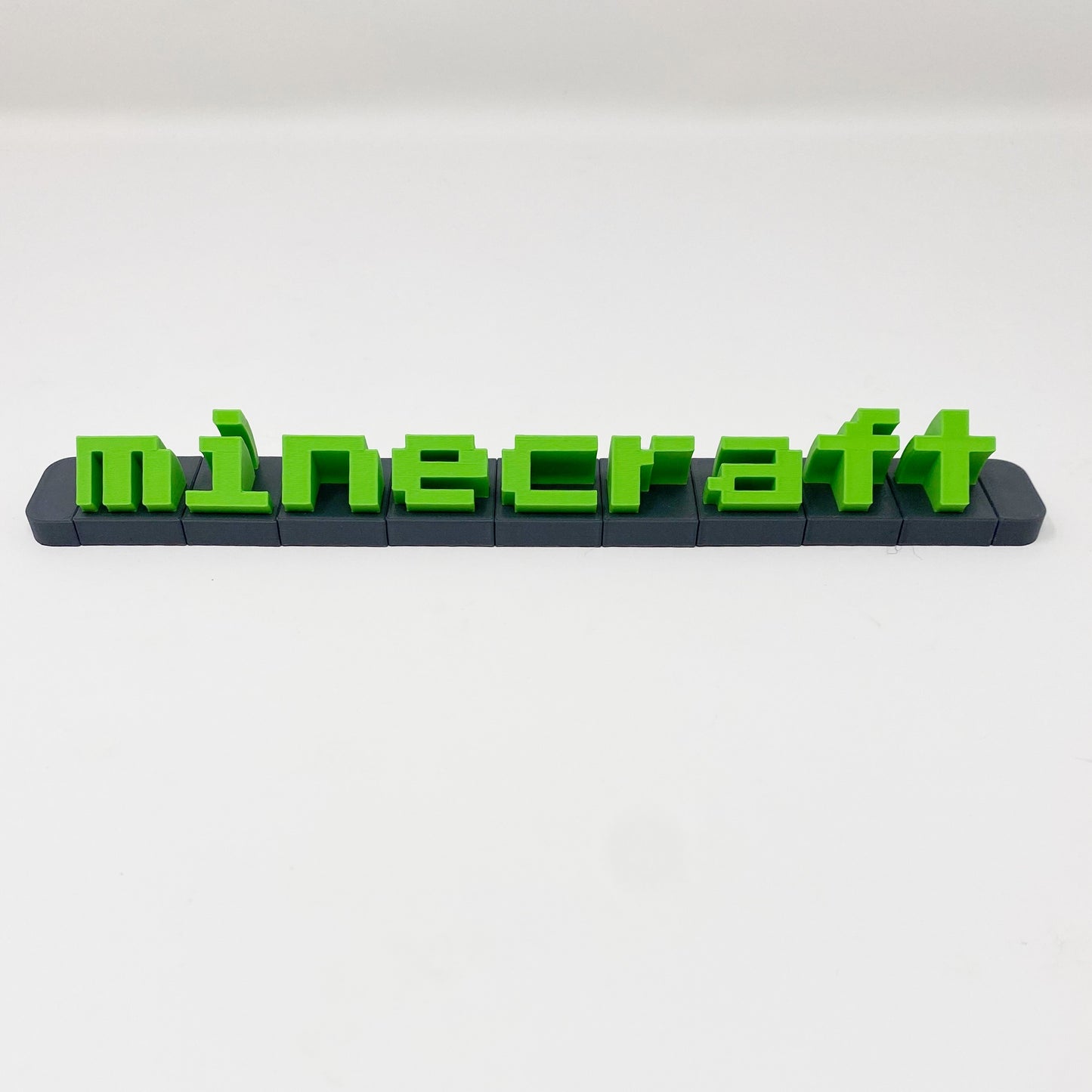 Minecraft Click Together Name Plate, Gamer Gift