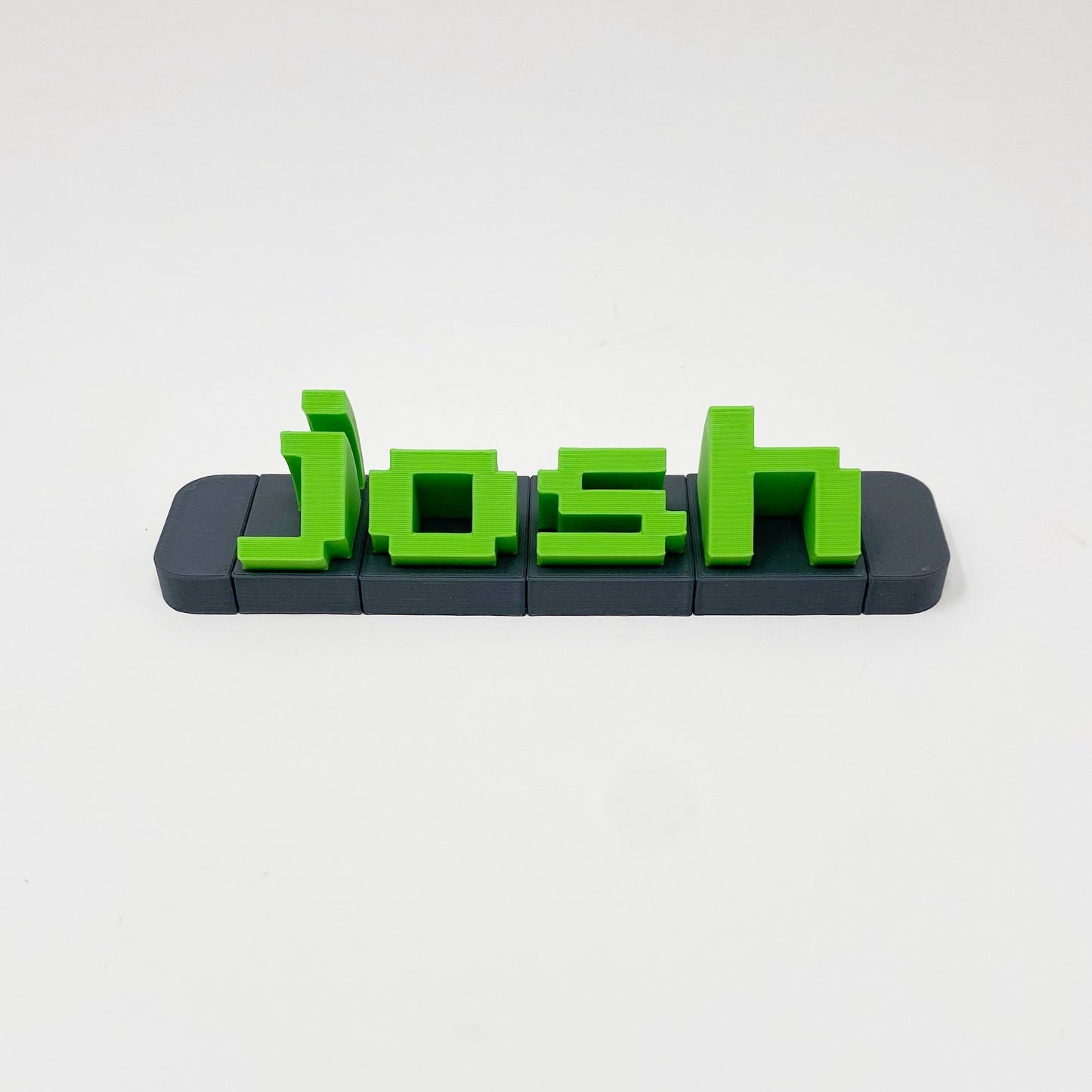 Minecraft Click Together Name Plate, Gamer Gift