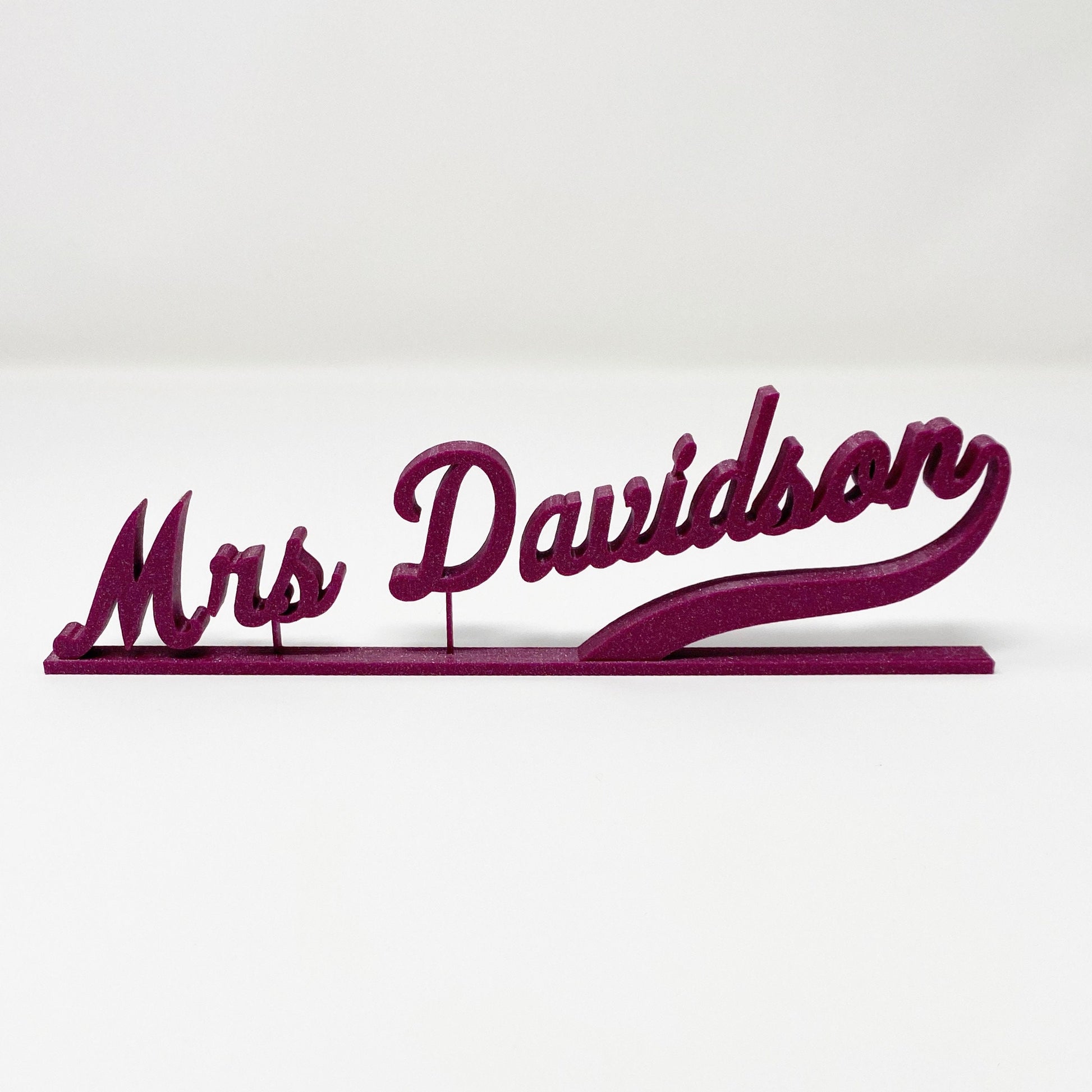 Name Plate, Teacher Plaque, Baseball Name Plaque, Sports Name Plaque, Custom Desk Plaque, Name Sign, Graduation Gift, Custom Name Plate