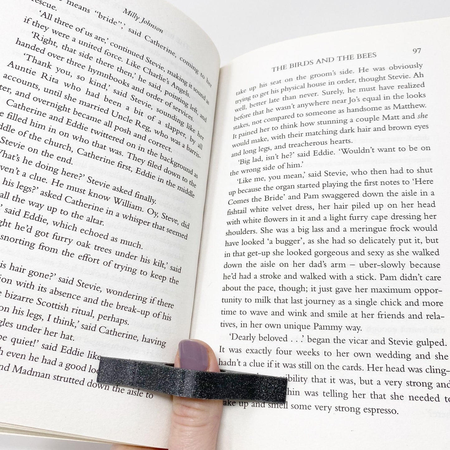 Book Page Holder - Thumb Page Holder - Book Holder - Reading Accessories - Book Accessories - Book Lovers Gift