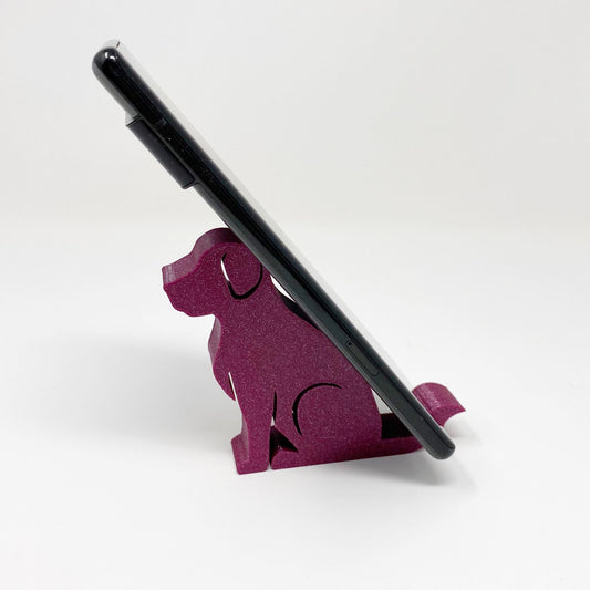 Dog Tablet stand - Dog Phone stand -  Dog iPad stand - Mobile phone stand - Dog phone holder - Dog Desk accessory - Dog phone dock
